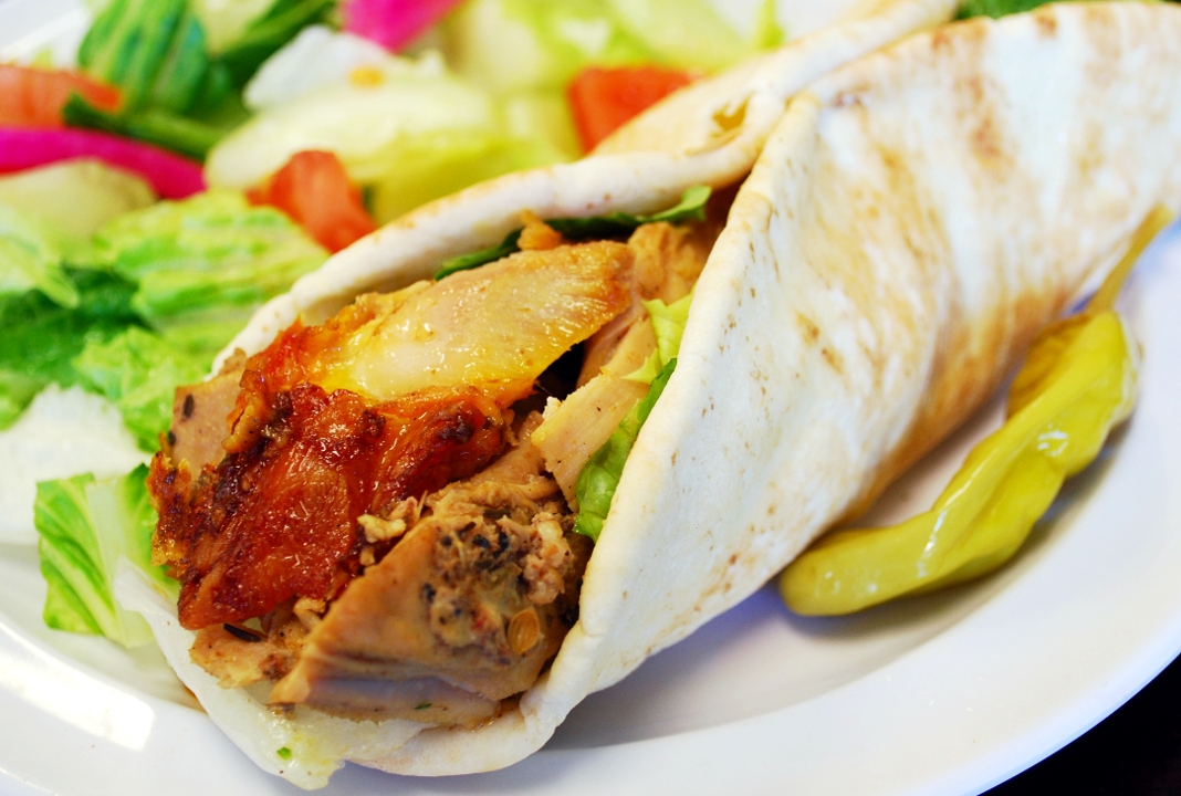 18. Chicken Shawarma Wrap.