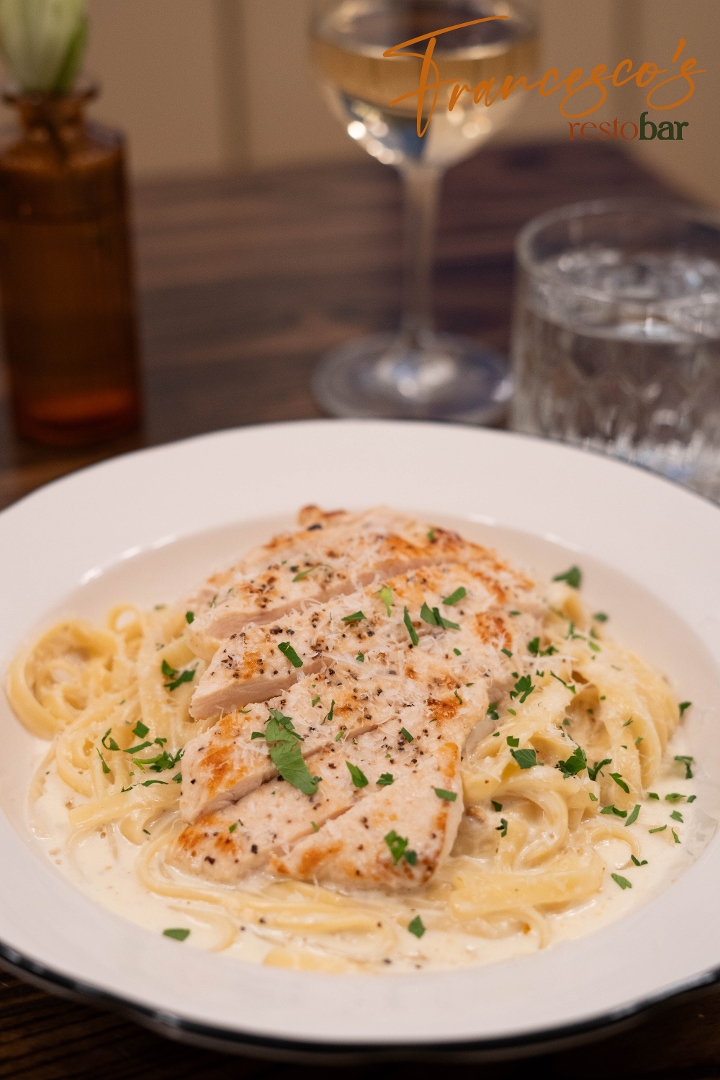Fettuccine Alfredo.