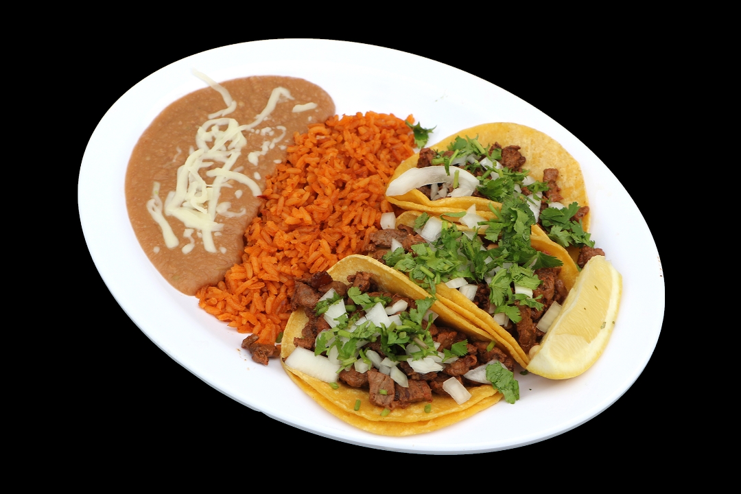3 Tacos Plate.