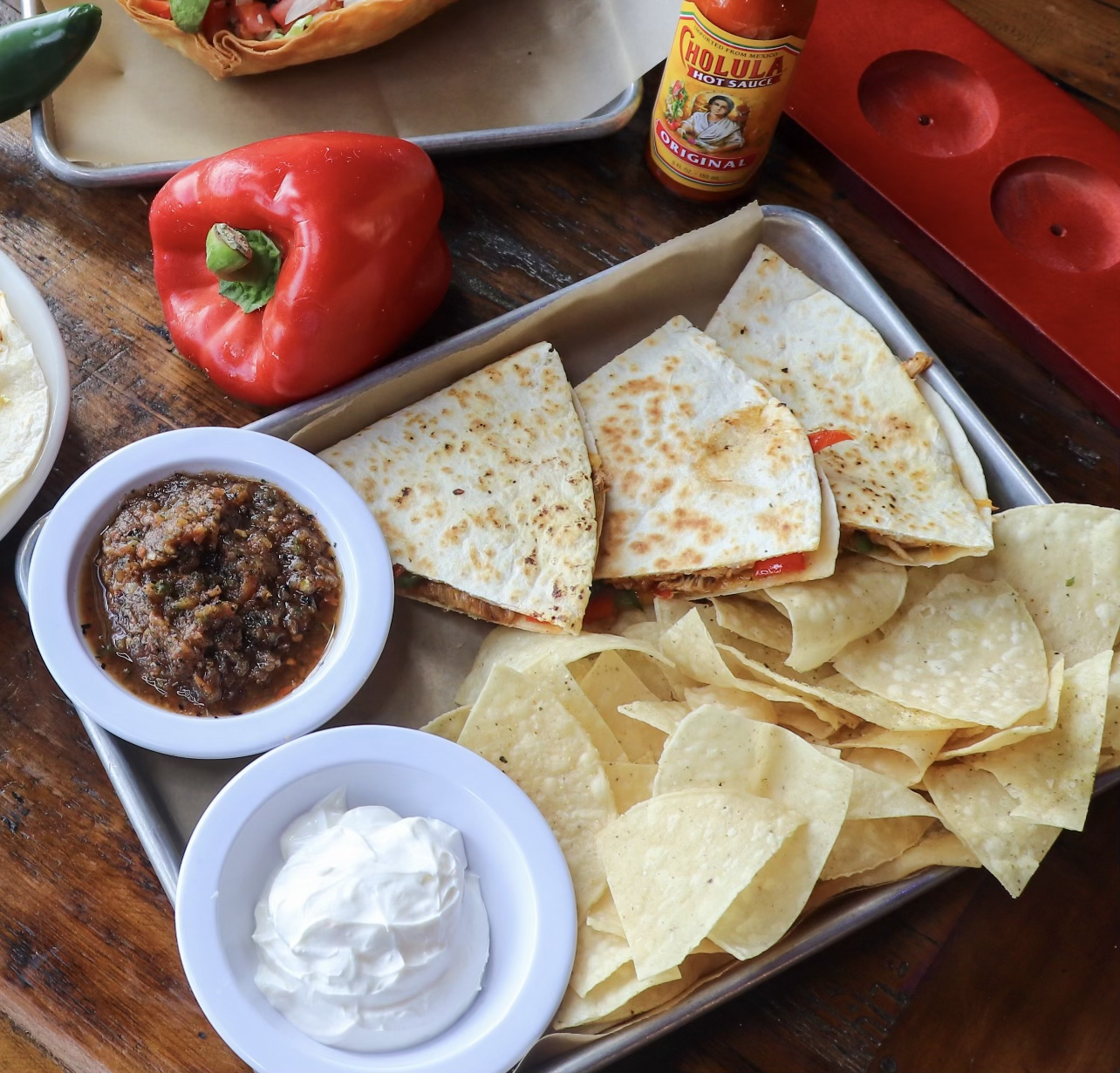Steak Quesadilla.