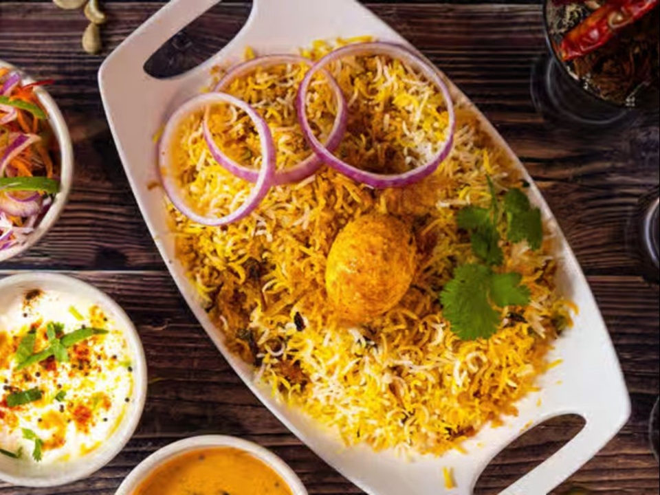 EGG BIRYANI.