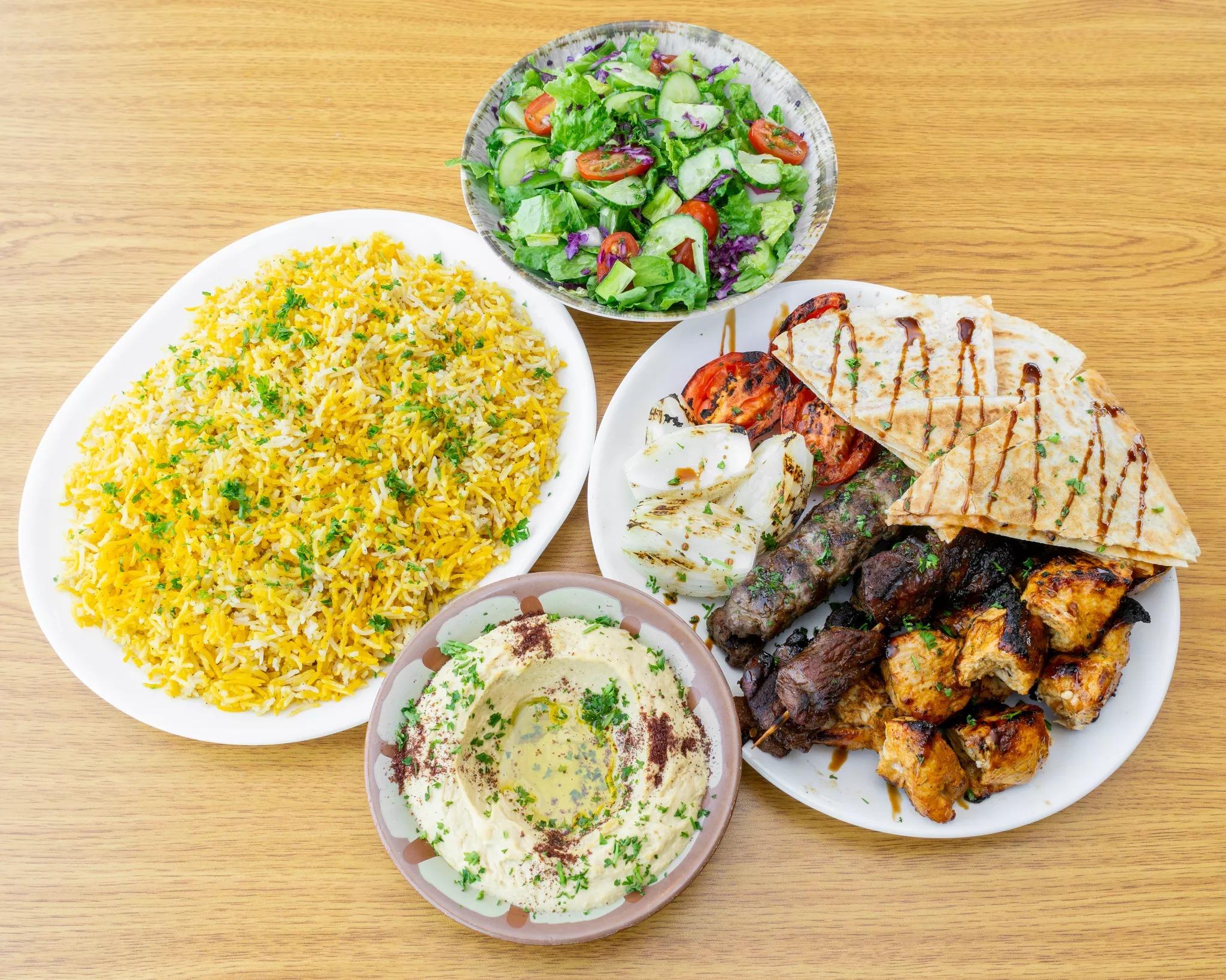 Kebab Family Platter.