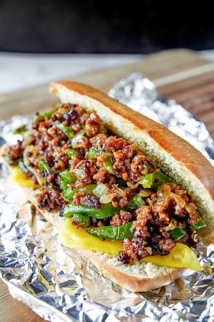 Italian Cheese Burger.