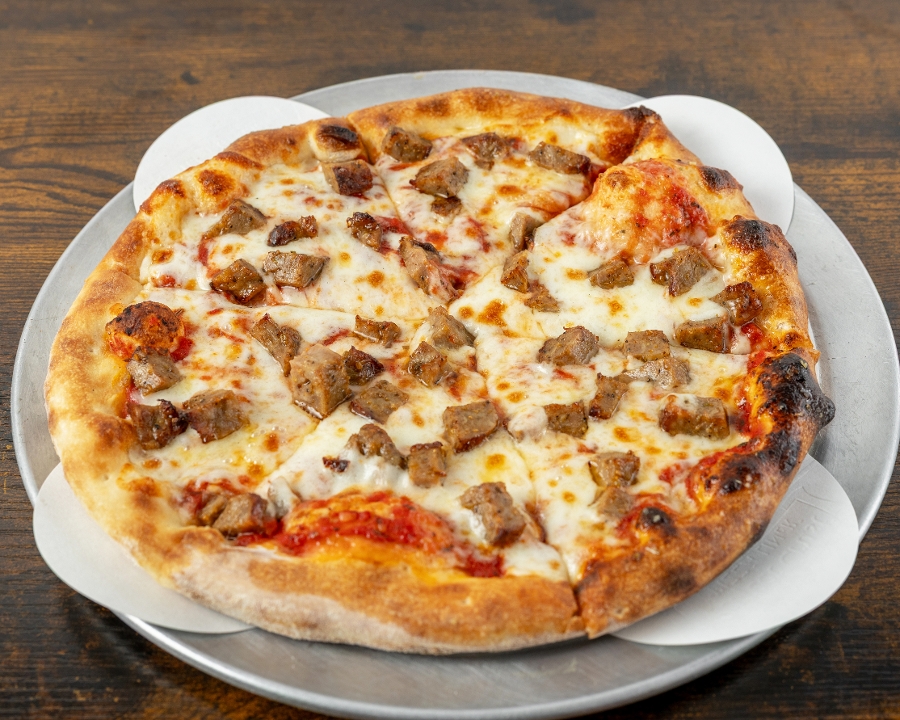 Italian Sausage Pizza.