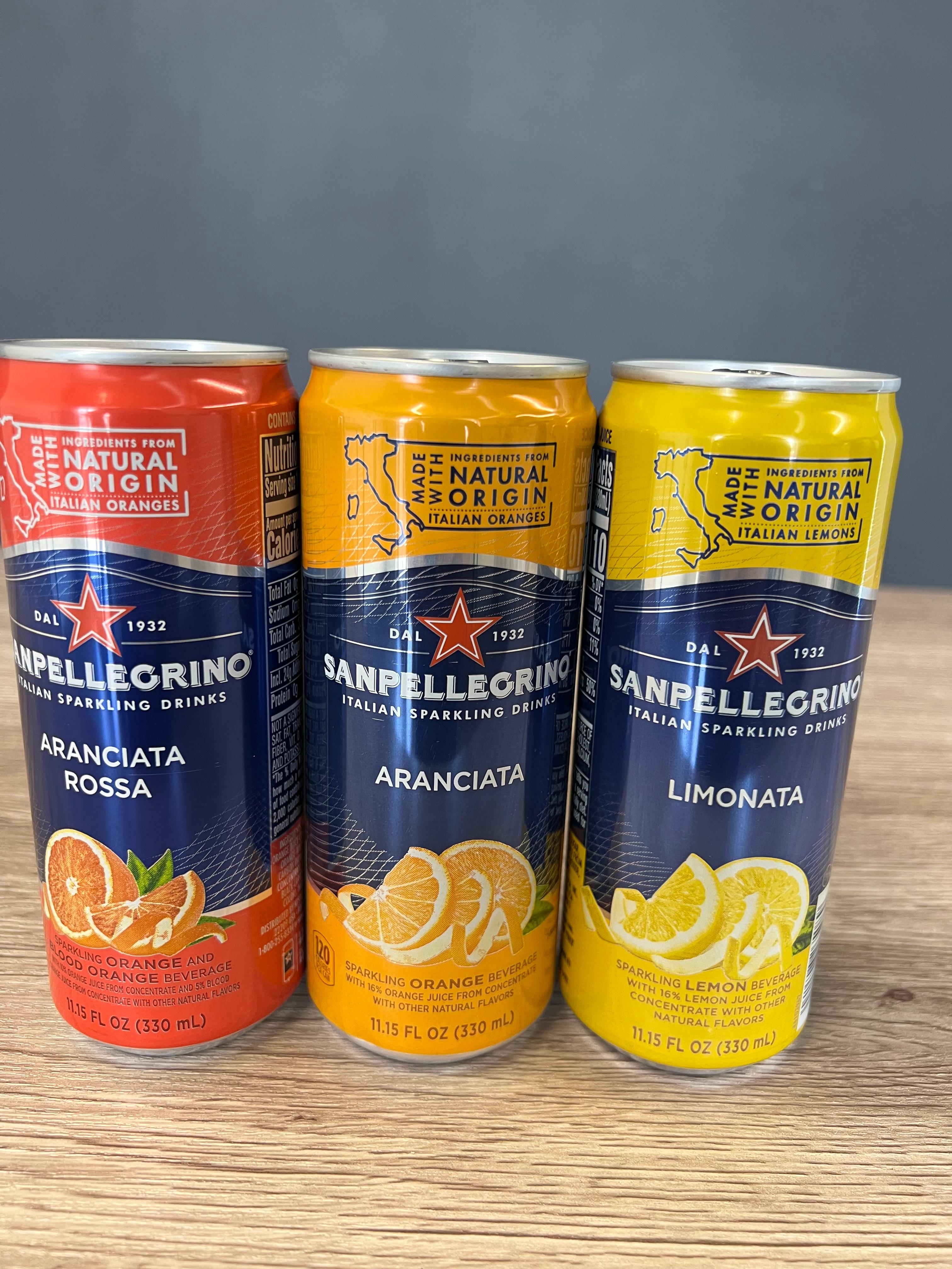 Pellegrino Italian Soda.