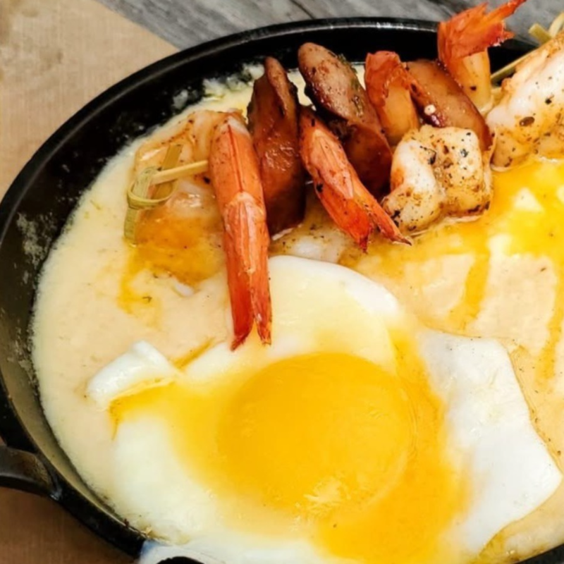 Brunch Shrimp & Grits.