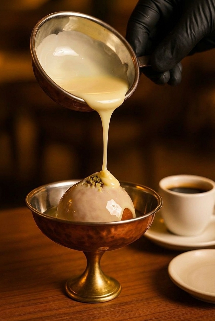 Gulab Jamun crÈme brÛlÉe.