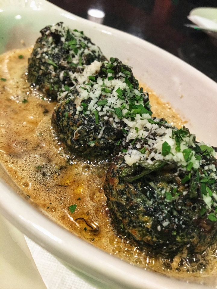 Spinach Gnudi.