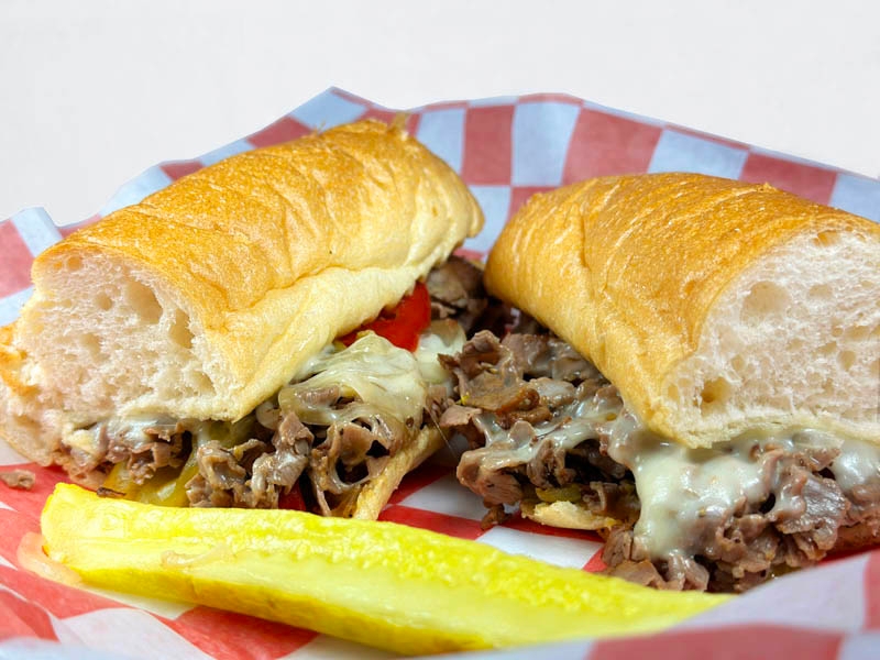 Cheese Steak Sub.