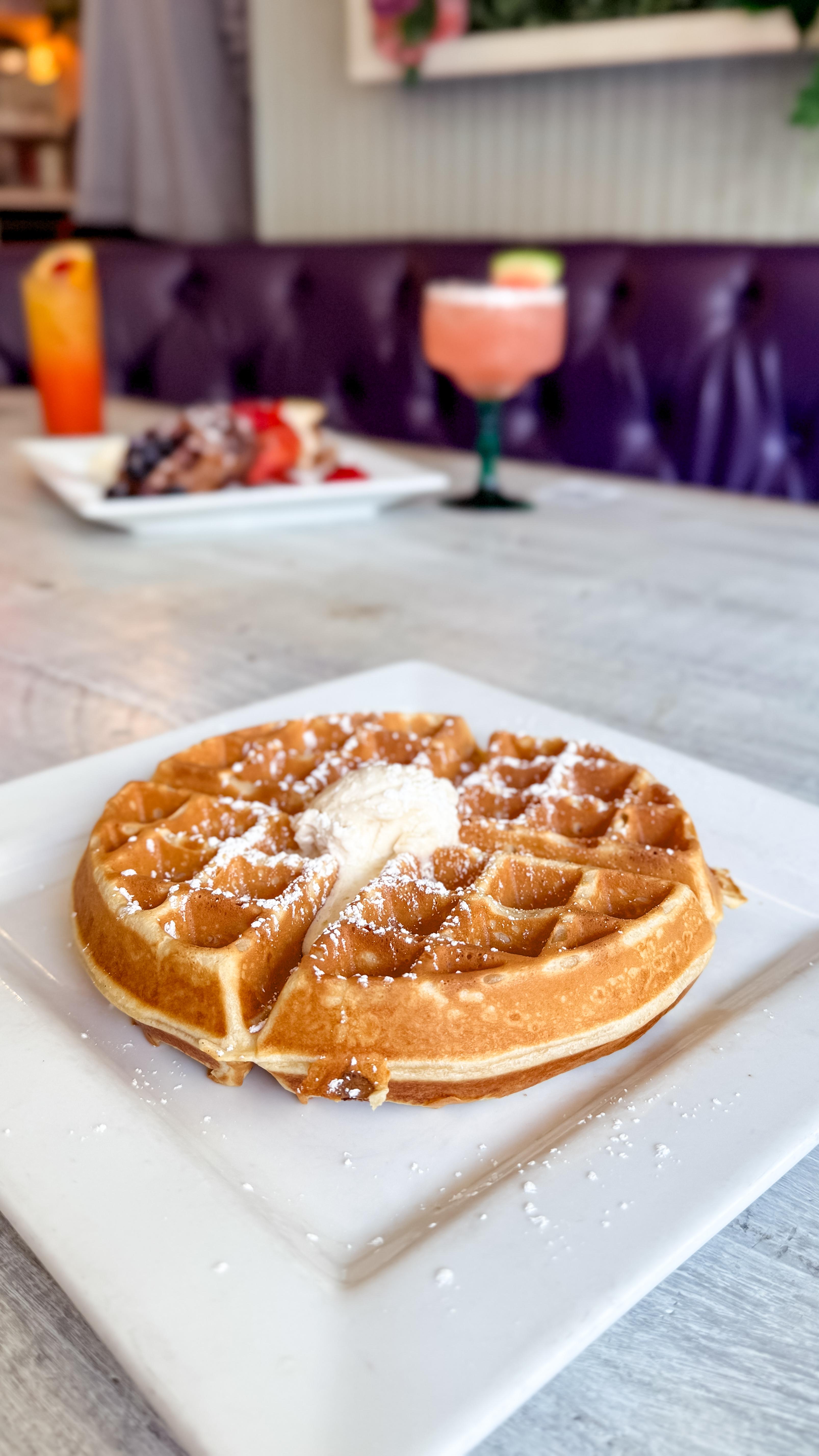 Plain Belgian Waffle.