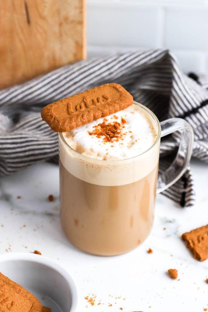 COOKIE BUTTER LATTE.