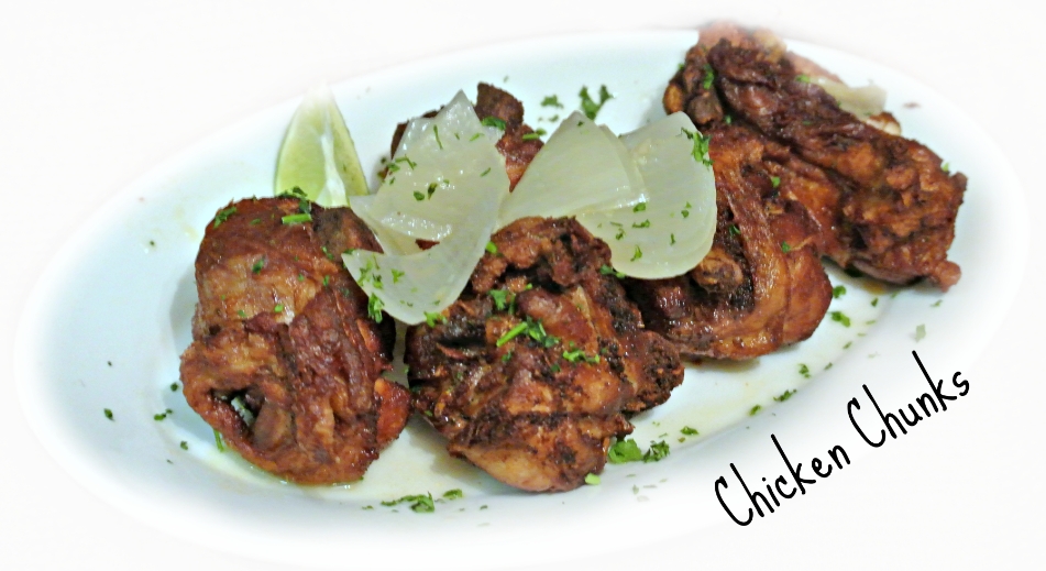 Chunks Of Fried Chicken Lunch.