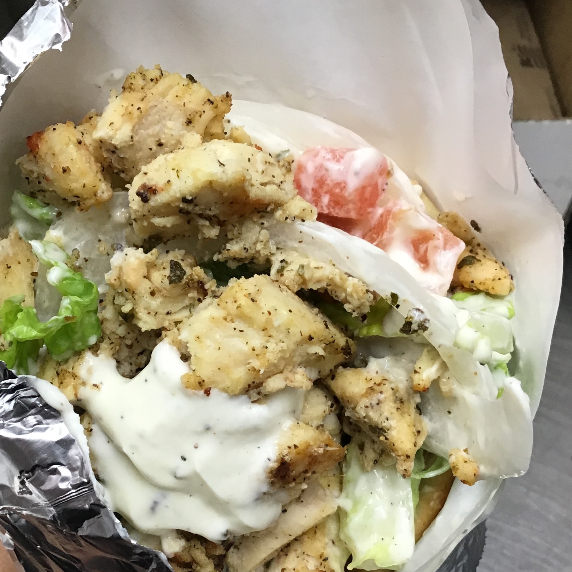 Chicken Gyros.