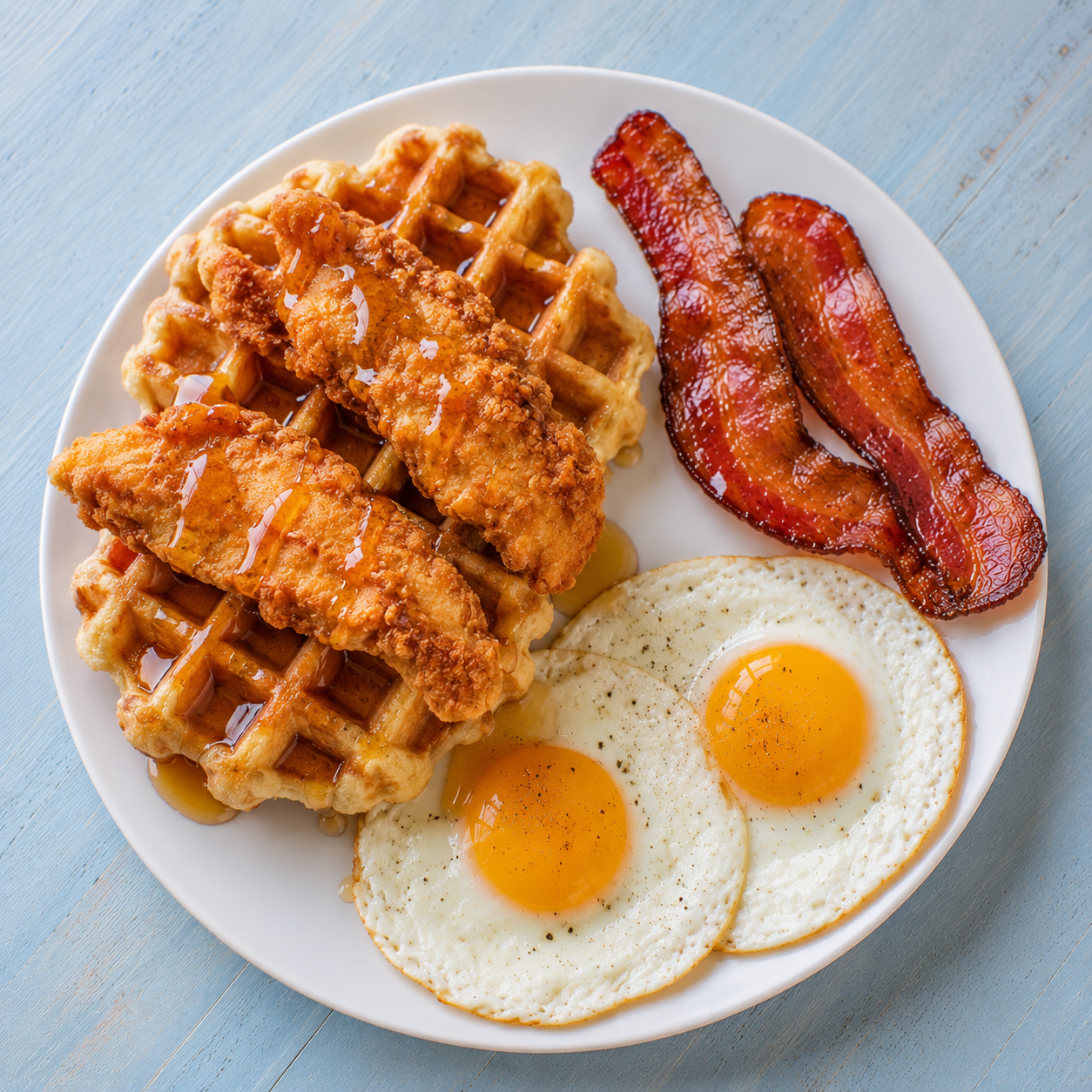 Chicken & Waffles - O.