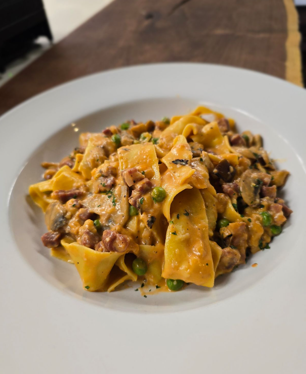 Pappardelle Alla Boscaiola.