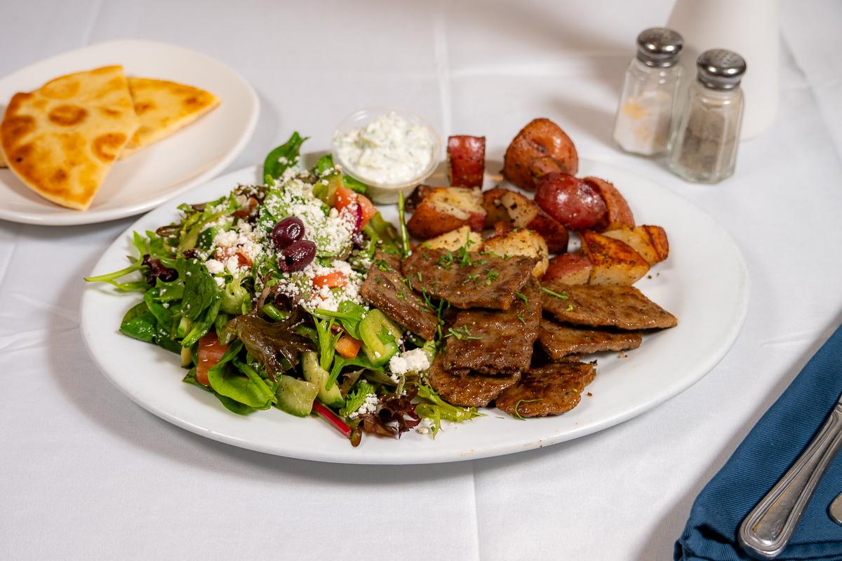 Lamb Gyro Plate.