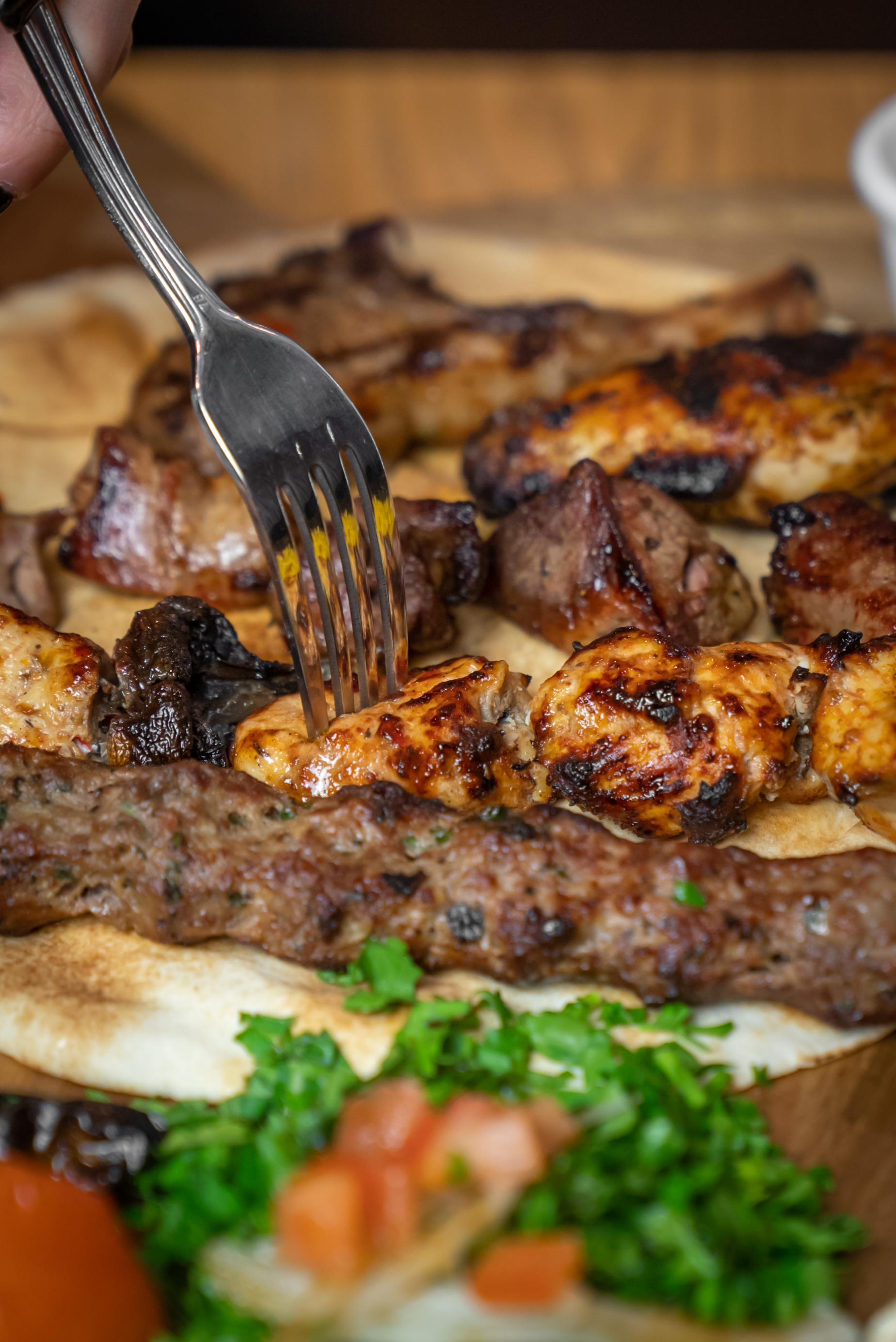 One Skewer of Shish Tawook.