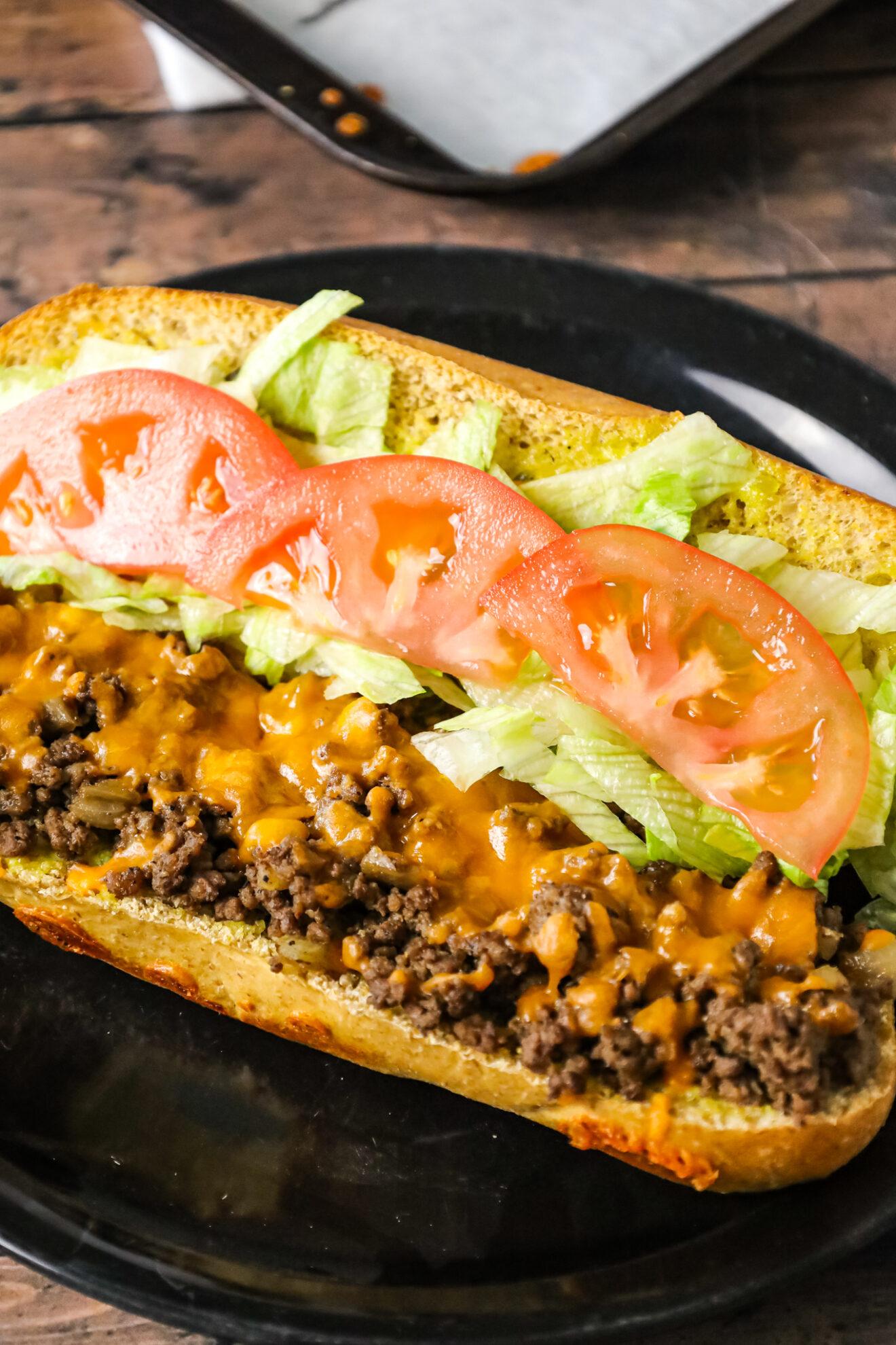 Cheeseburger SUB.