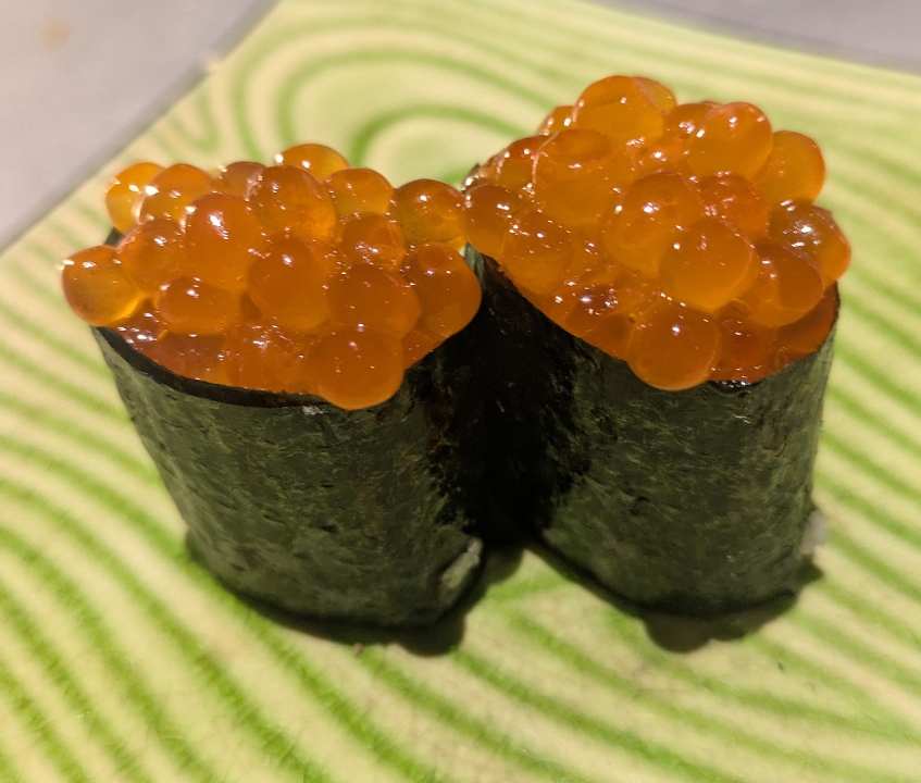 Salmon Roe Nigiri.