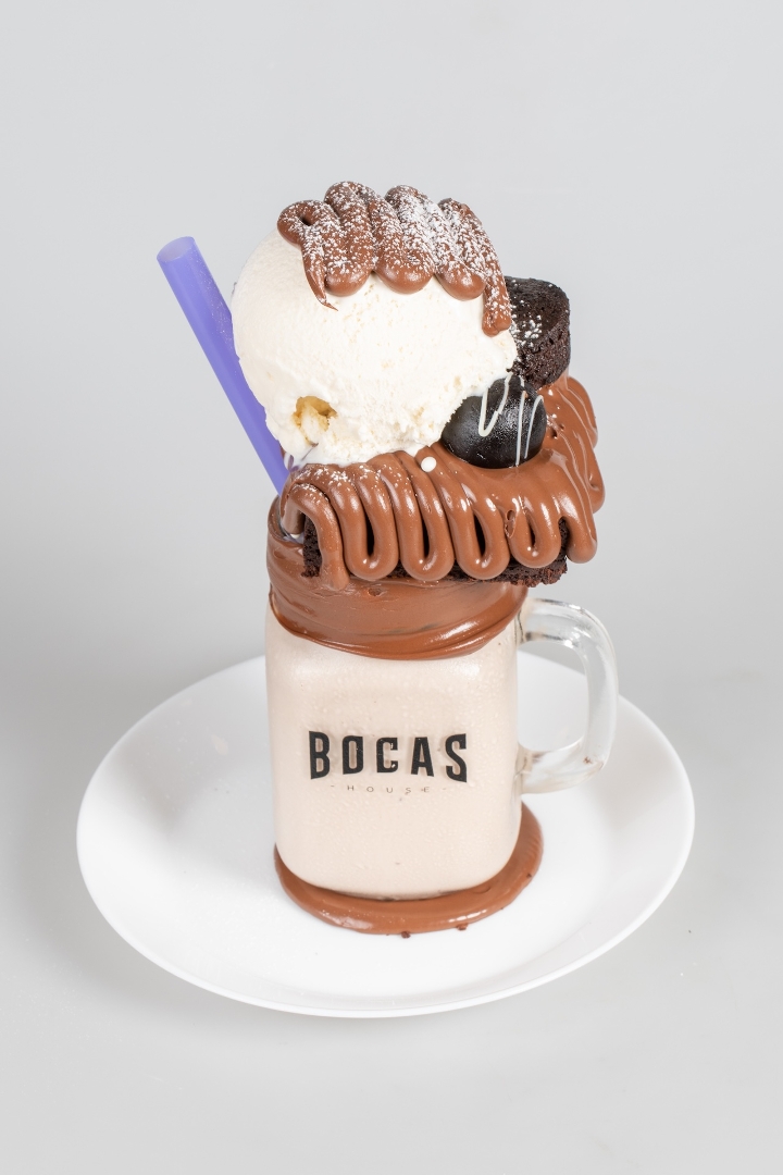 NUTELLA MILKSHAKE.