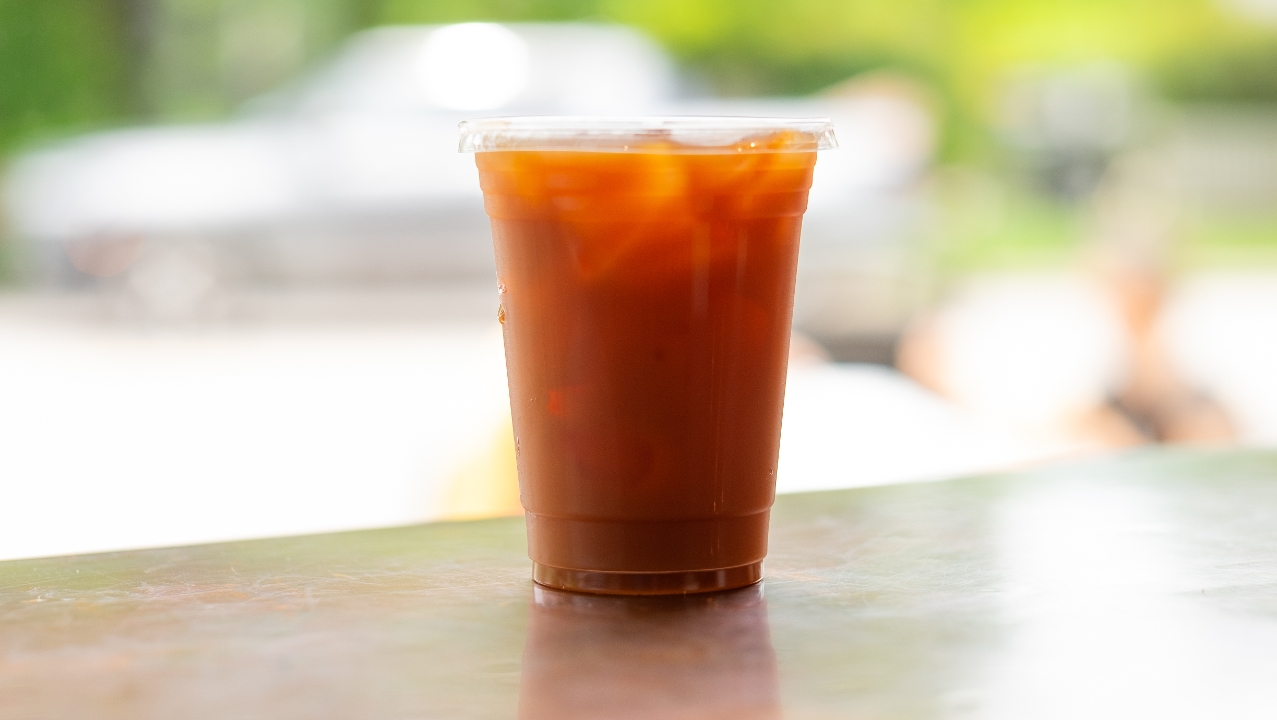 Orange Ginger Iced Tea.