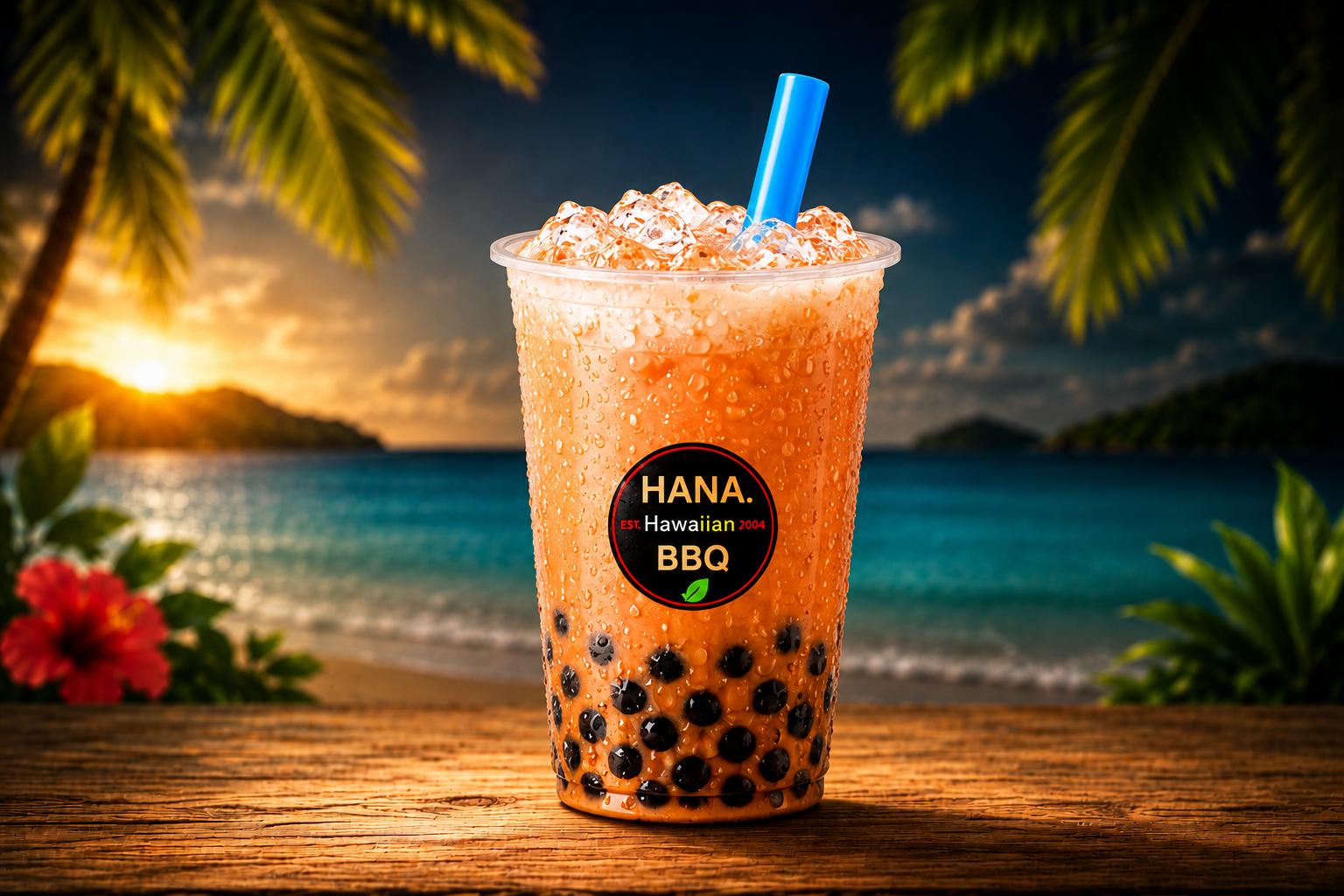 Mango Bubble Tea.