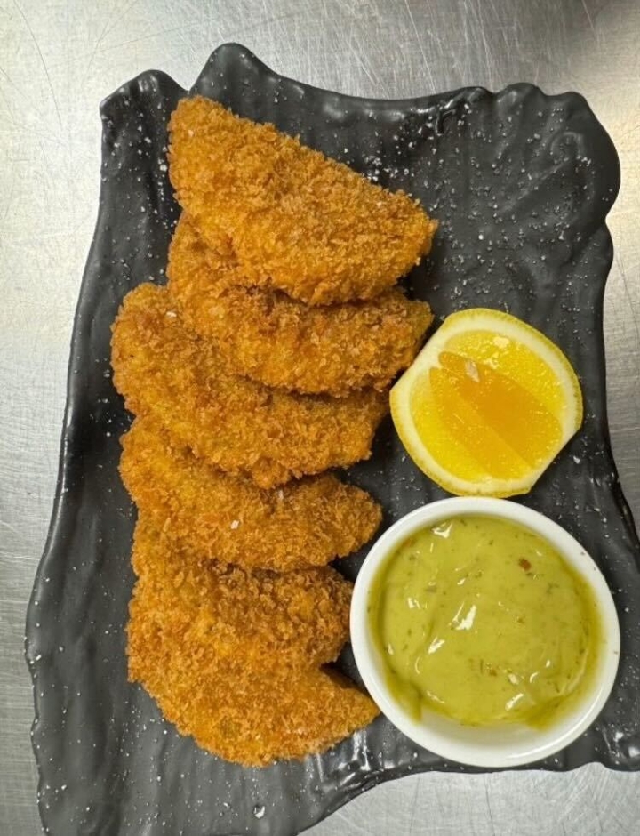 Green Tomato Katsu (v).