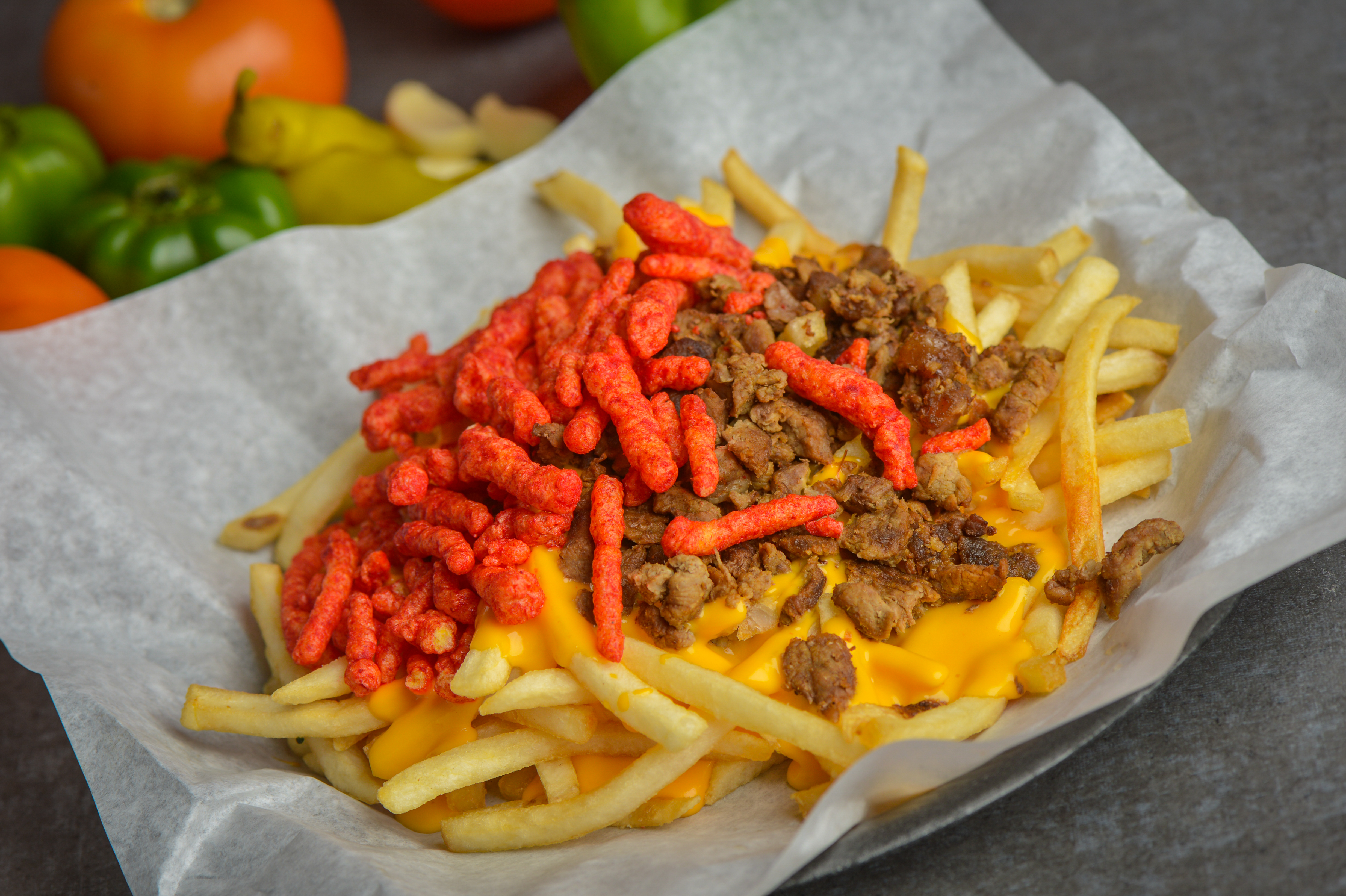 Hot Cheeto Fries.