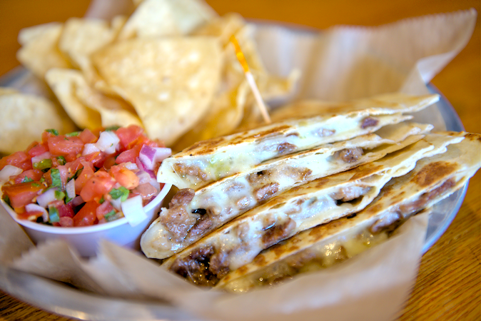 Steak Quesadilla.