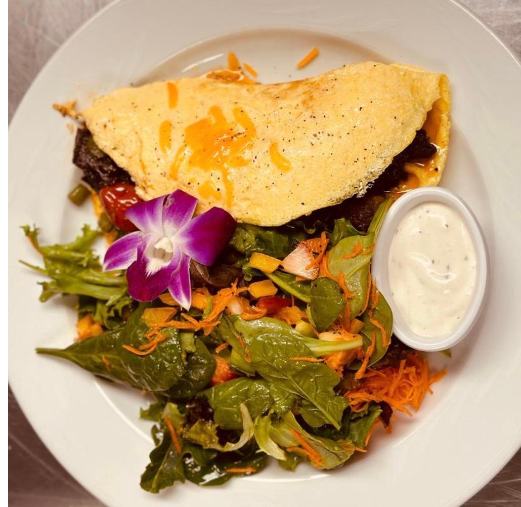 Ivys Breakfast Omelette.