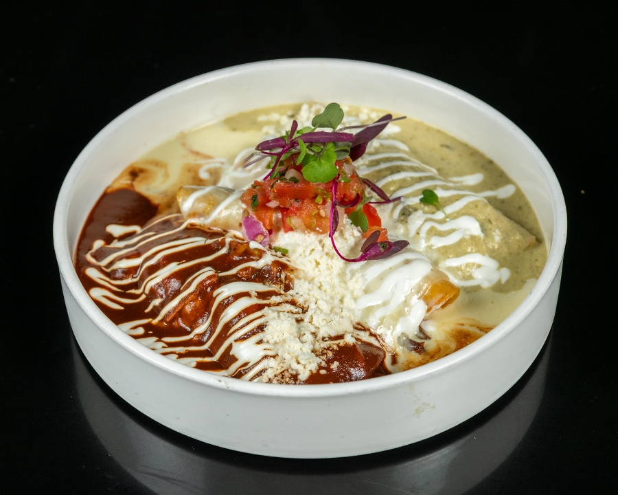 Enchiladas Trio.