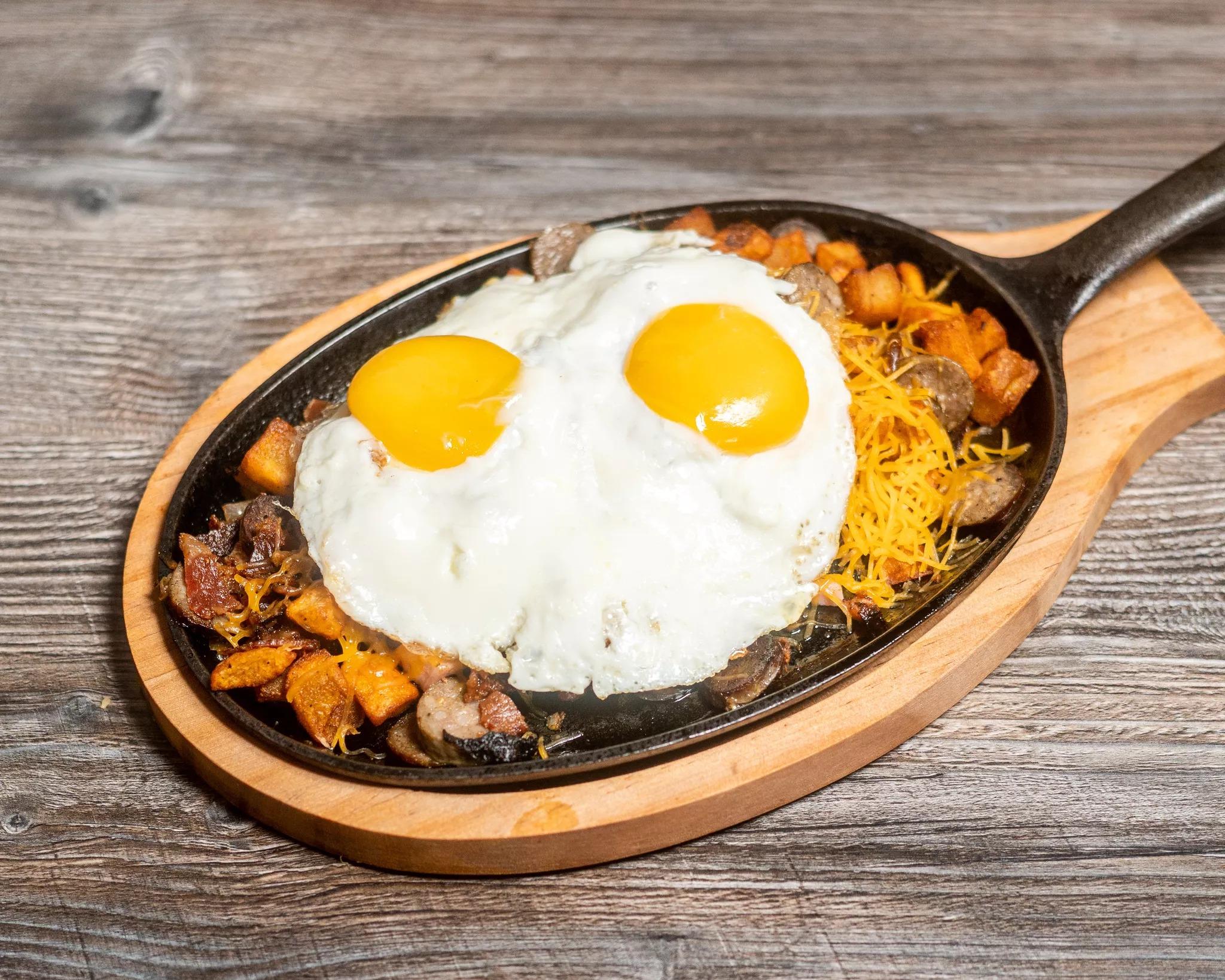 Meat Lovers Skillet.