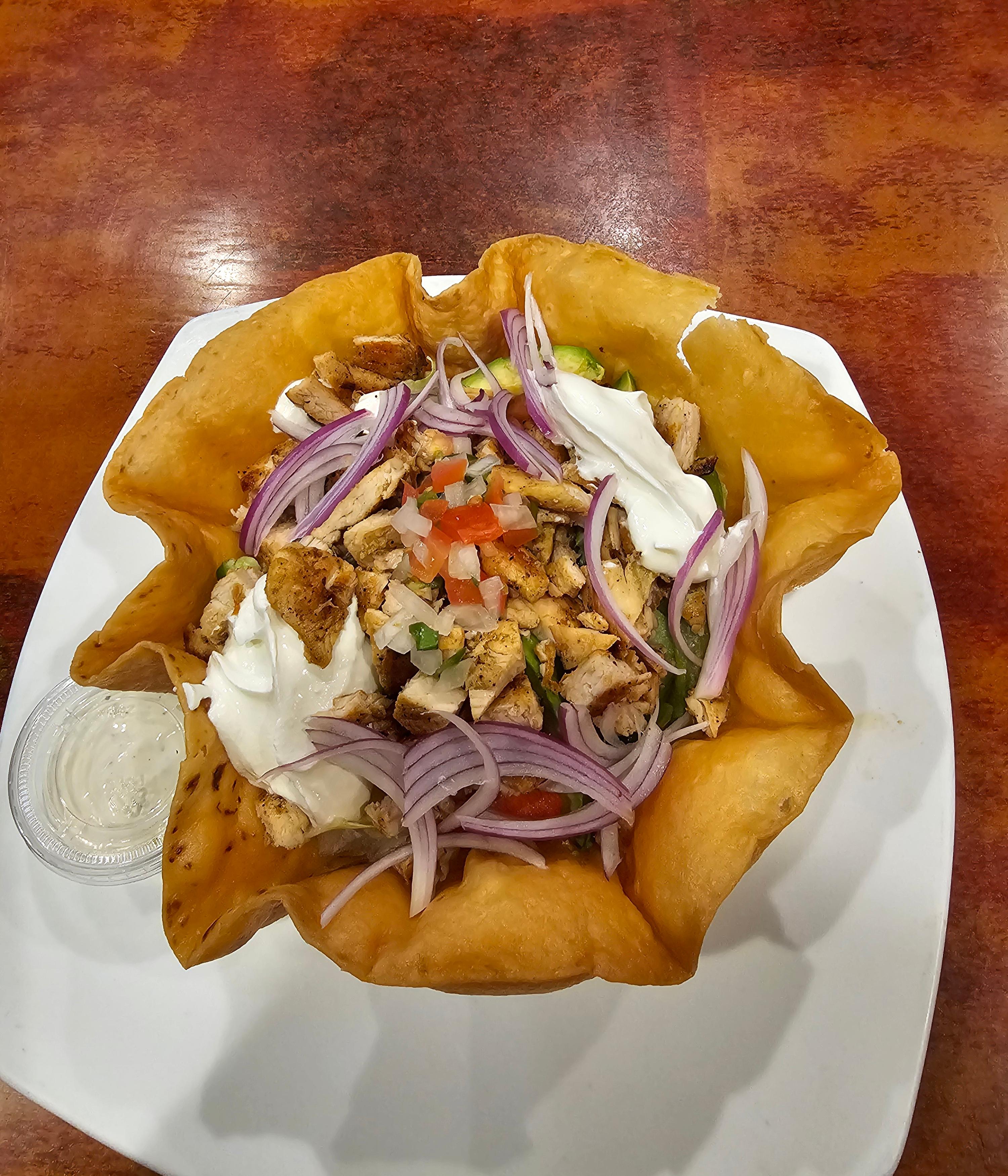 Tostada Salad.