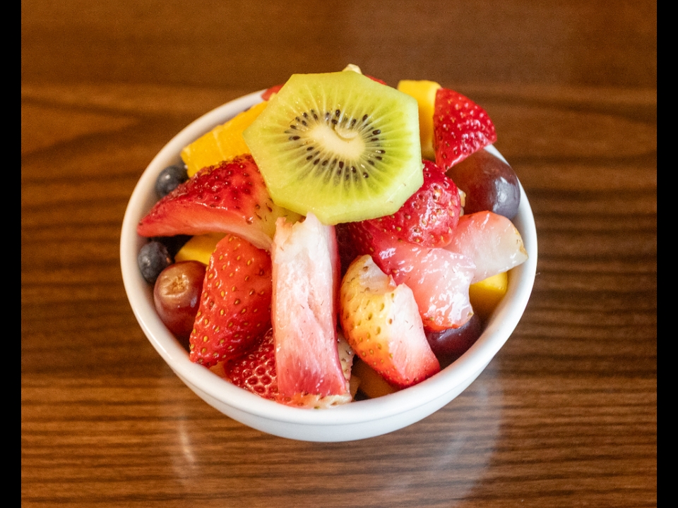 FRESH FRUIT SALAD.