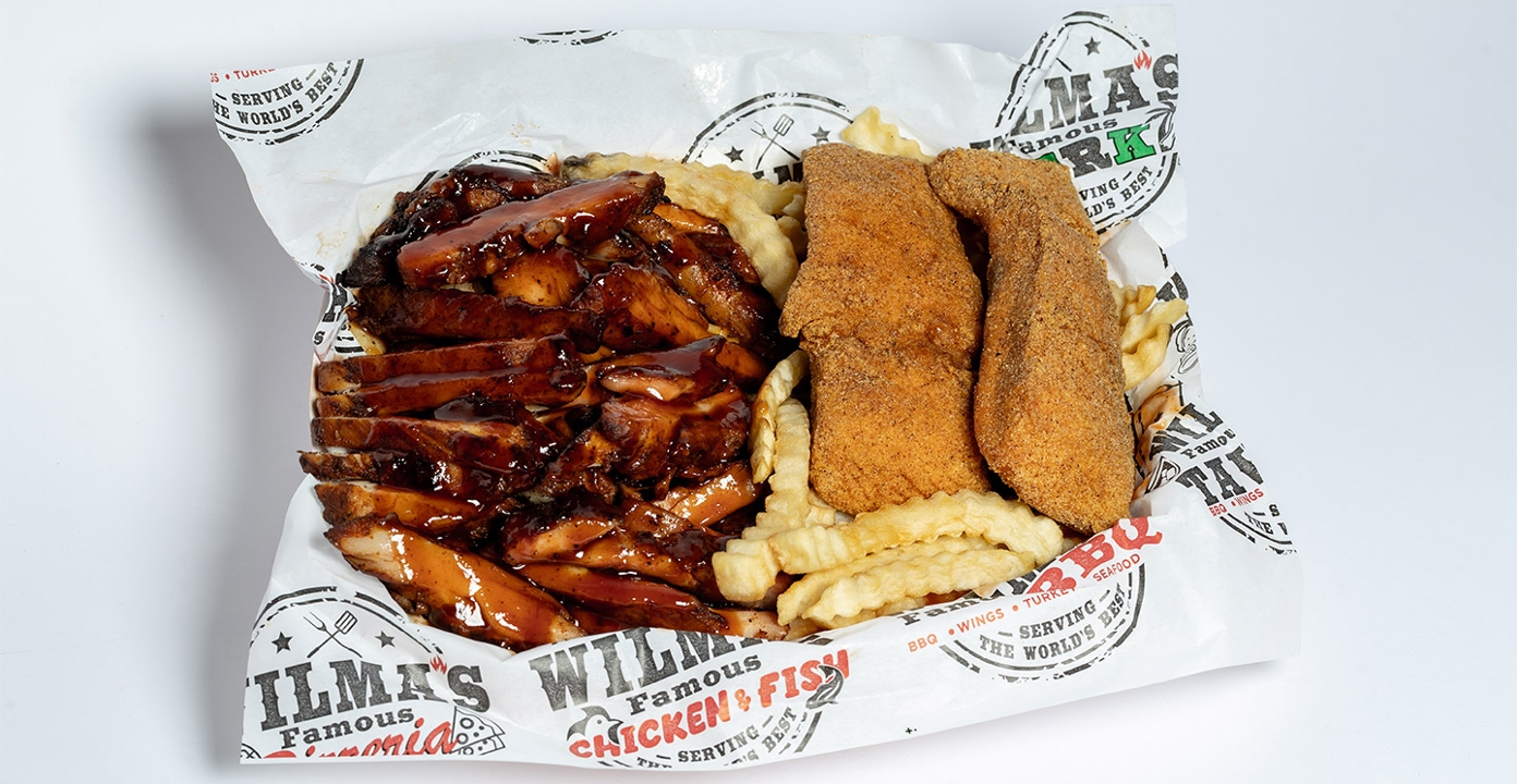 Chicken Tip & Salmon.