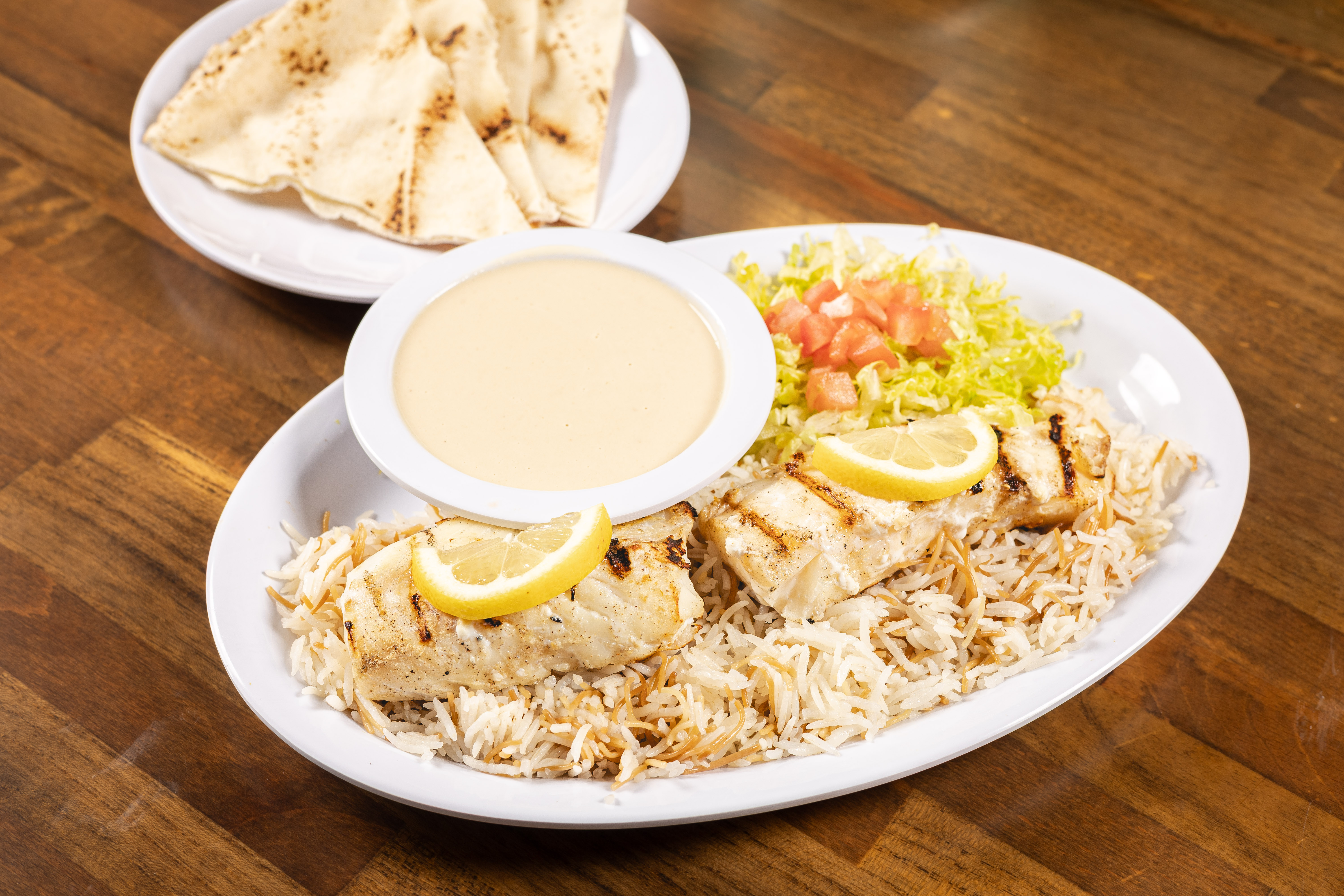 Grilled Fish Platter.