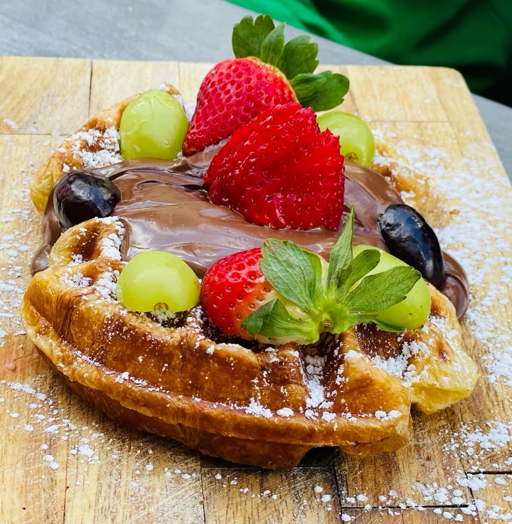 Croissant Waffles.