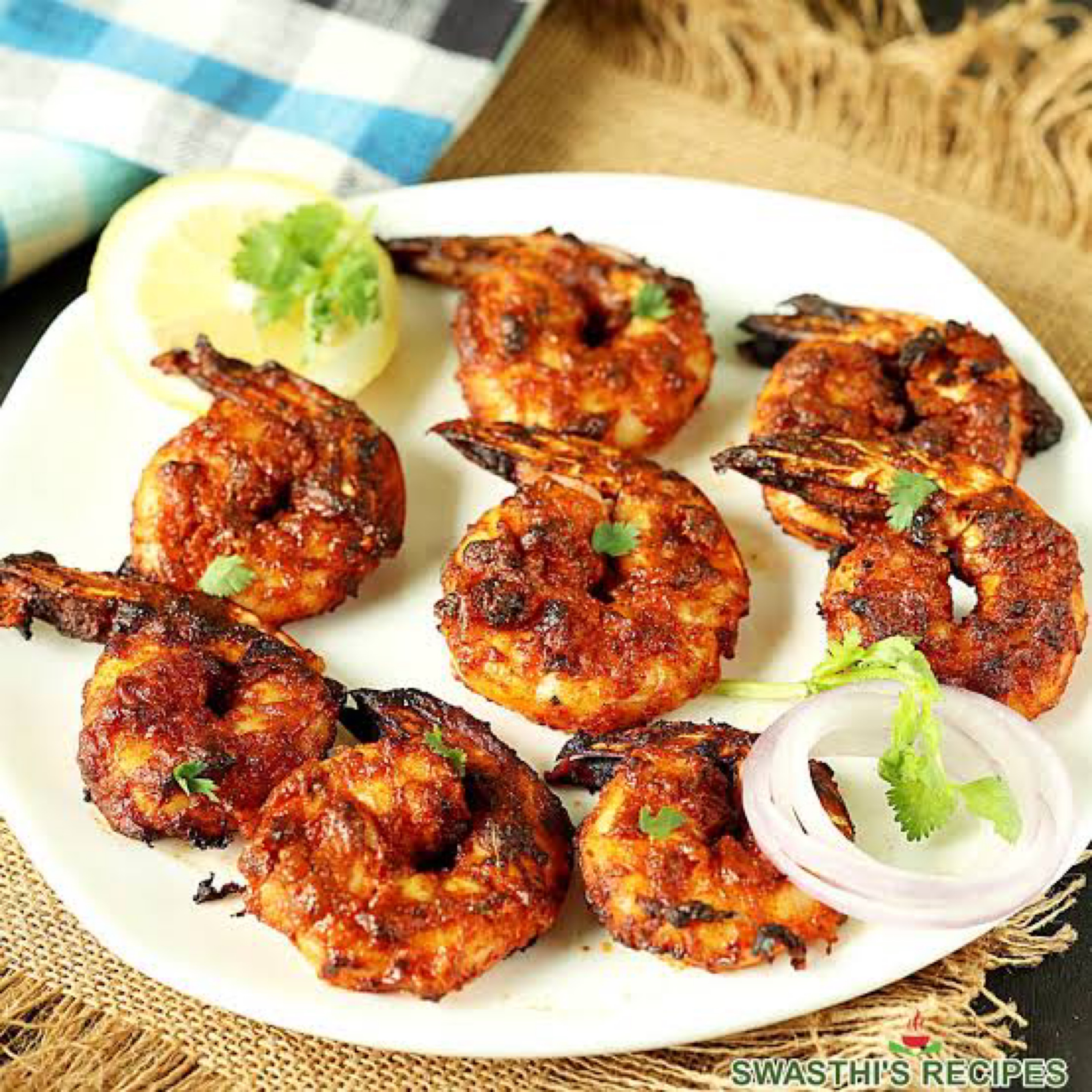 Tandoori Shrimp.