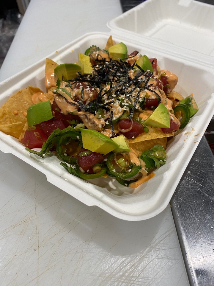 Poke nachos.