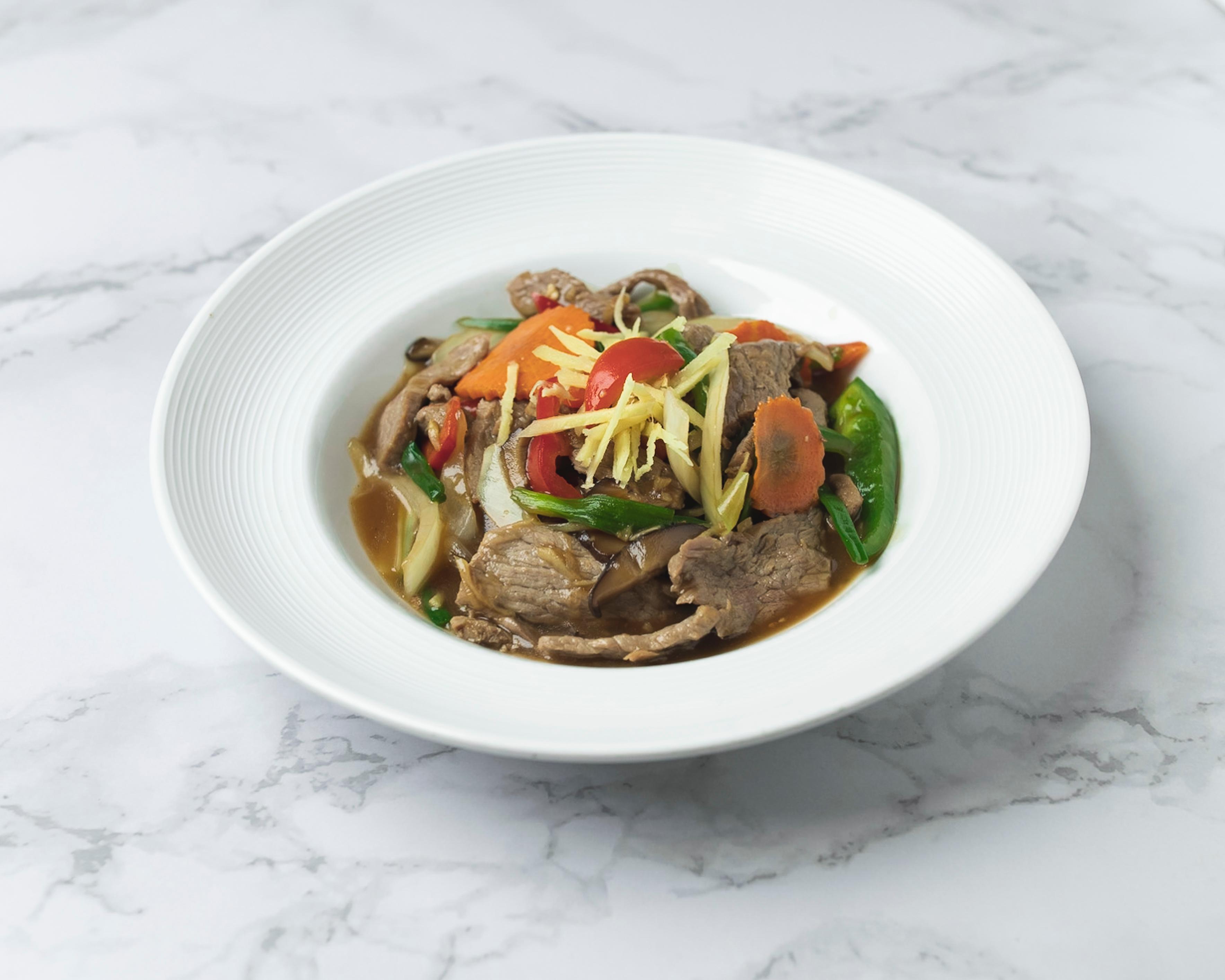 Thai Ginger (Gluten Free Sauce) (Tray).