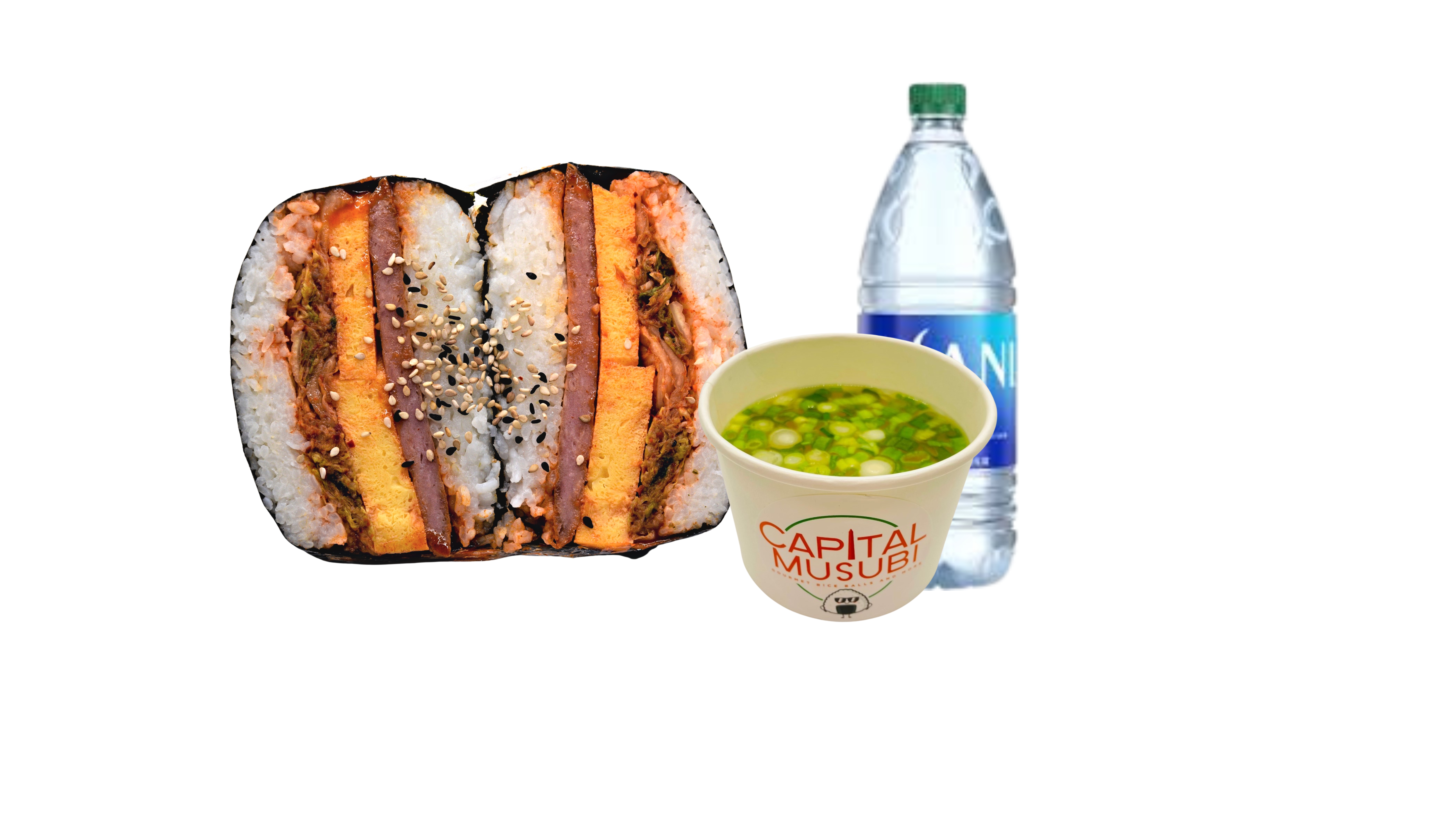 COMBO - Kimchi Musubi.