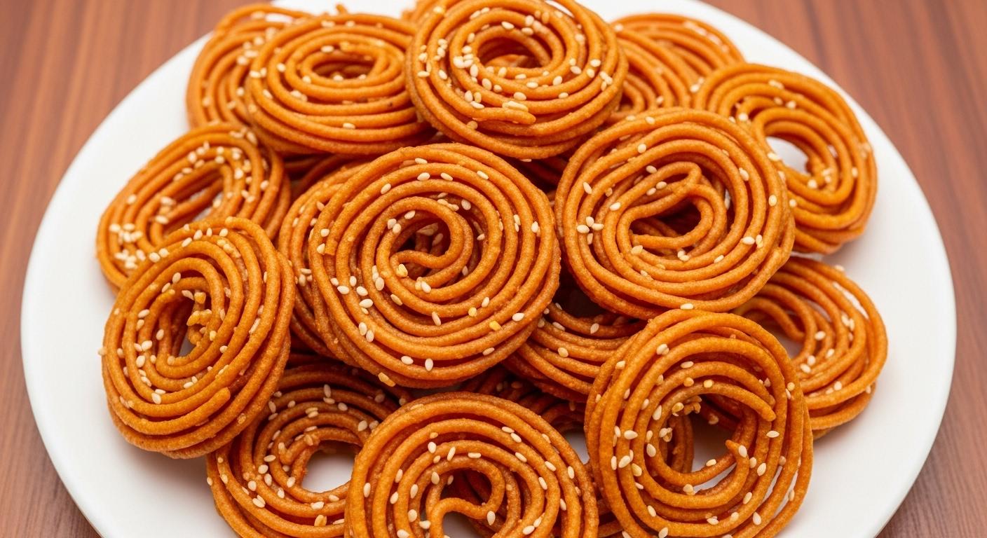 Murukulu (Murukku).