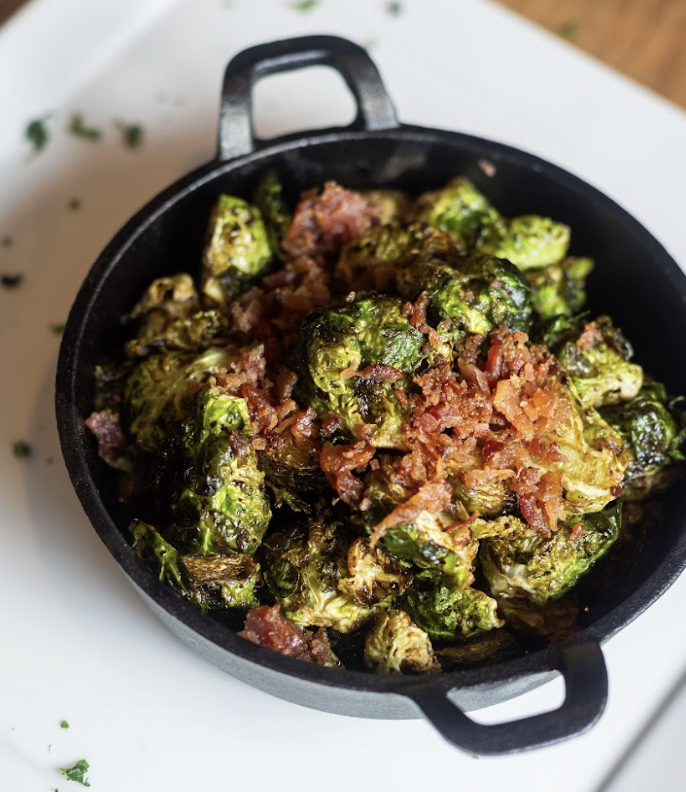 Honey Balsamic Brussel Sprouts.