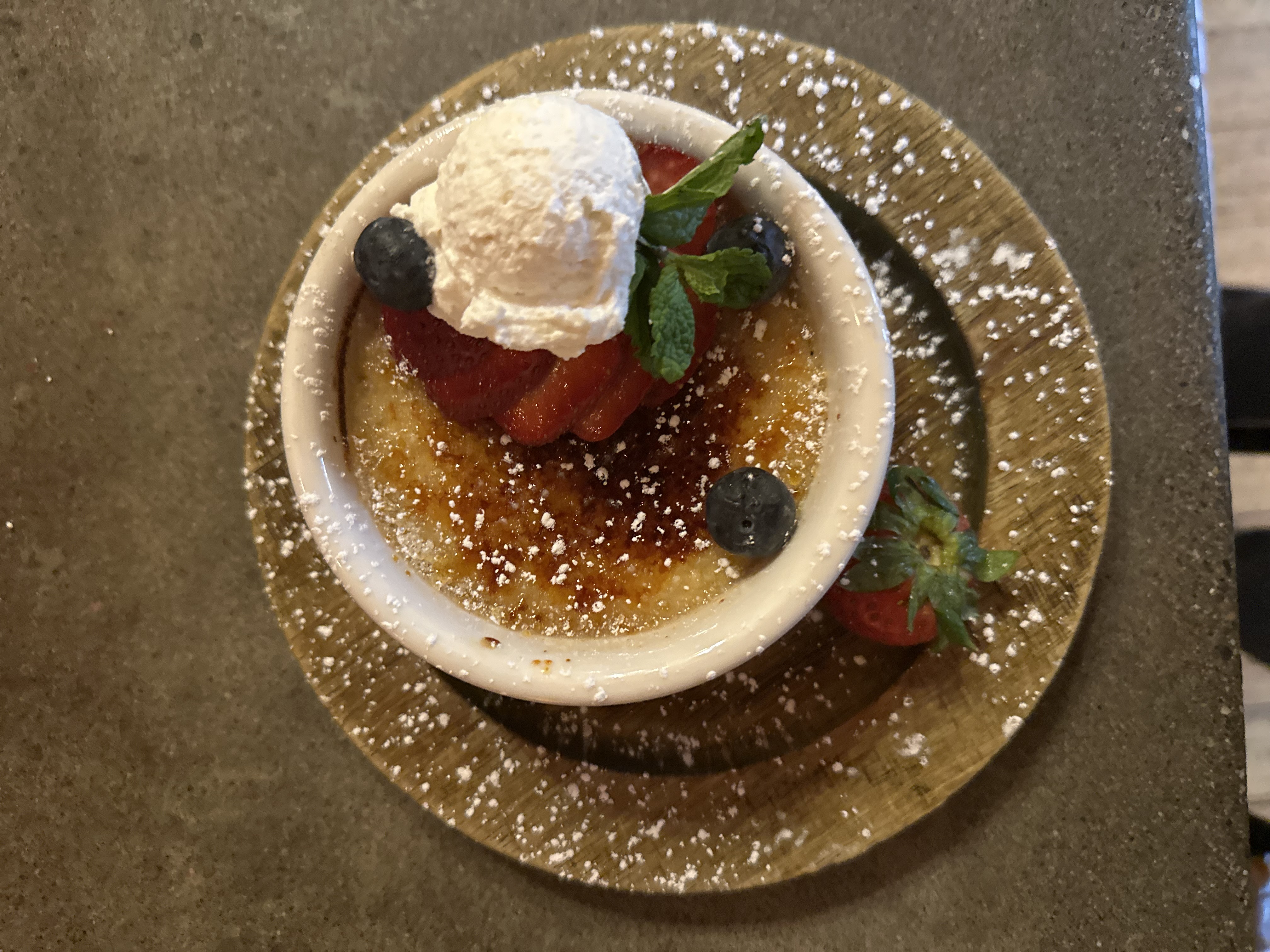 Maple Crème Brûlée.