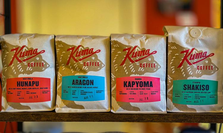 Kuma Coffee Beans.