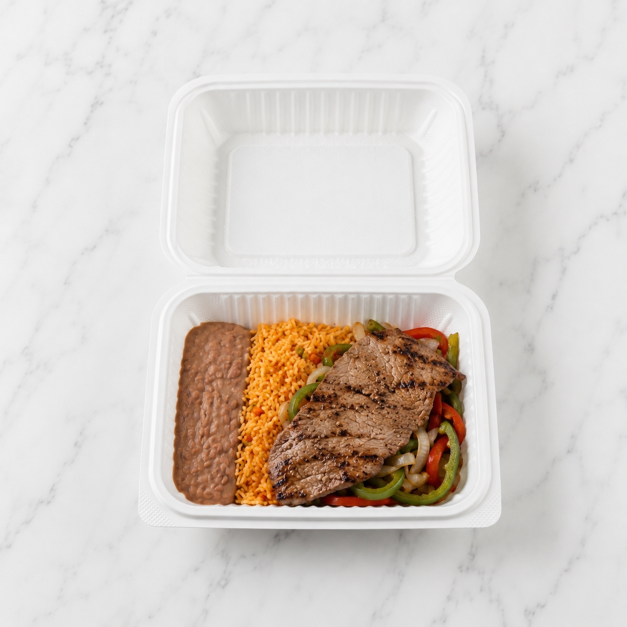 # 34. Bistec a la Tampiquena.
