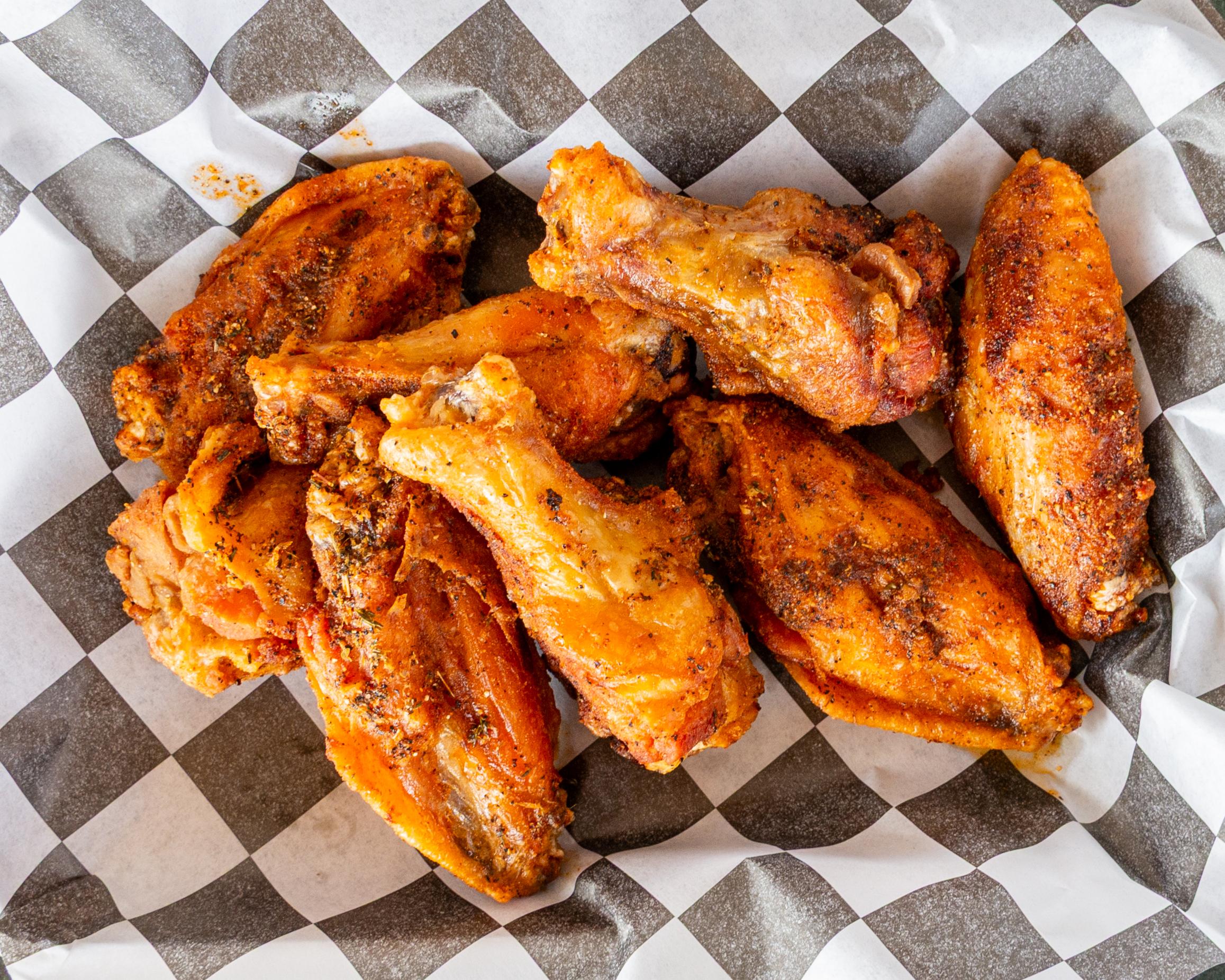 Traditional-6 wings.