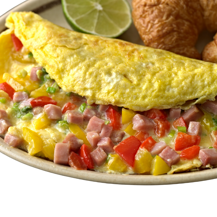 3 Egg Ham Omelete.
