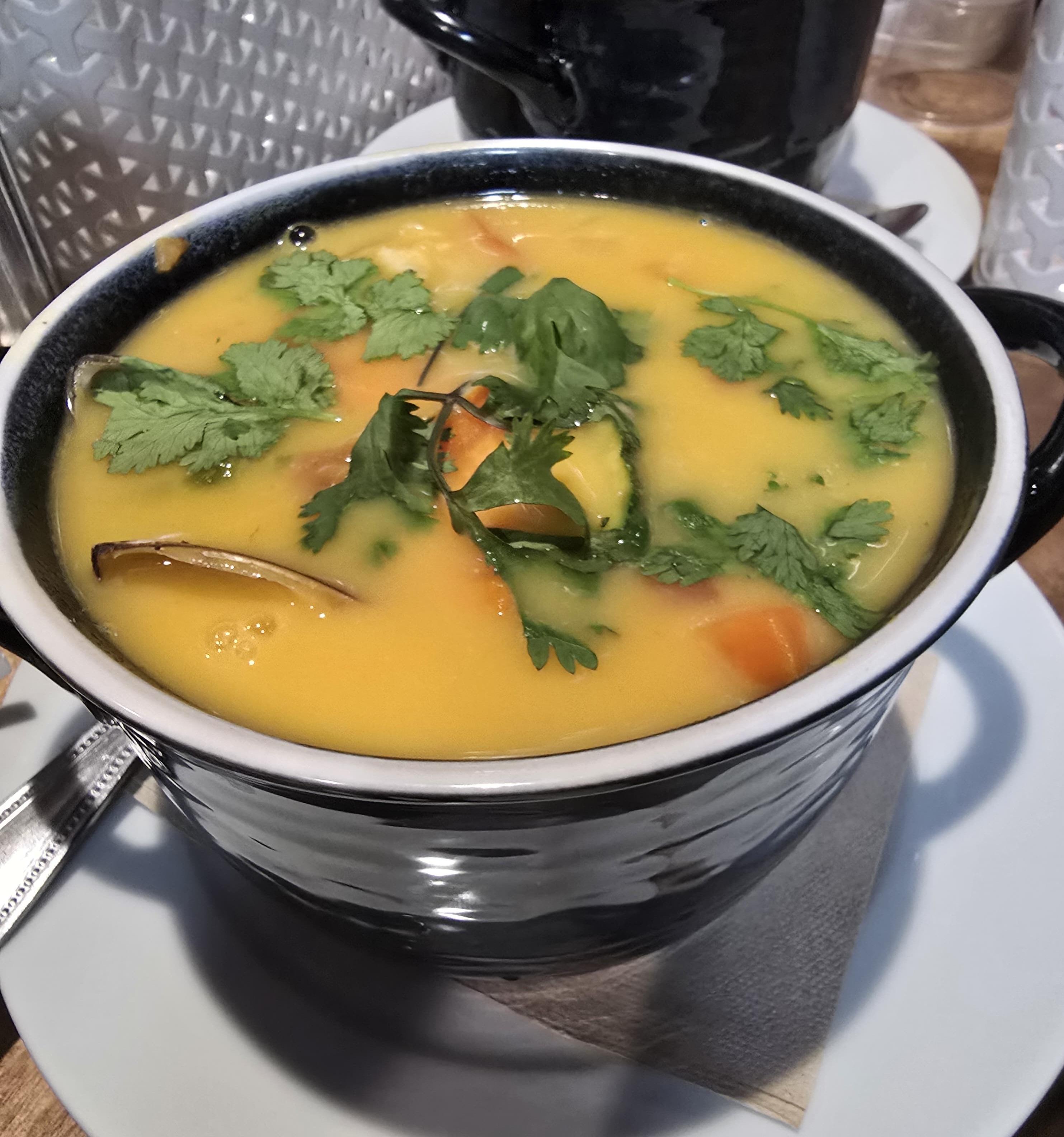 Sopa de Mariscos.