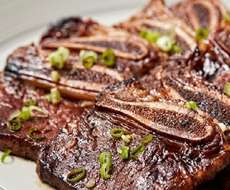Galbi Beef Short Ribs.